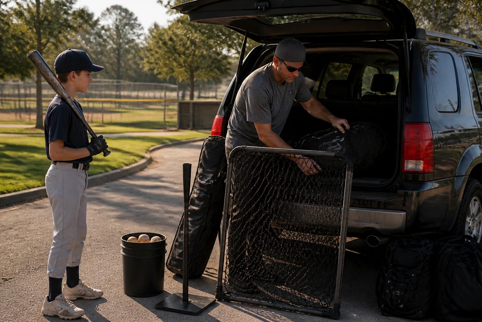 On-field baseball training at an Austin-area baseball complex